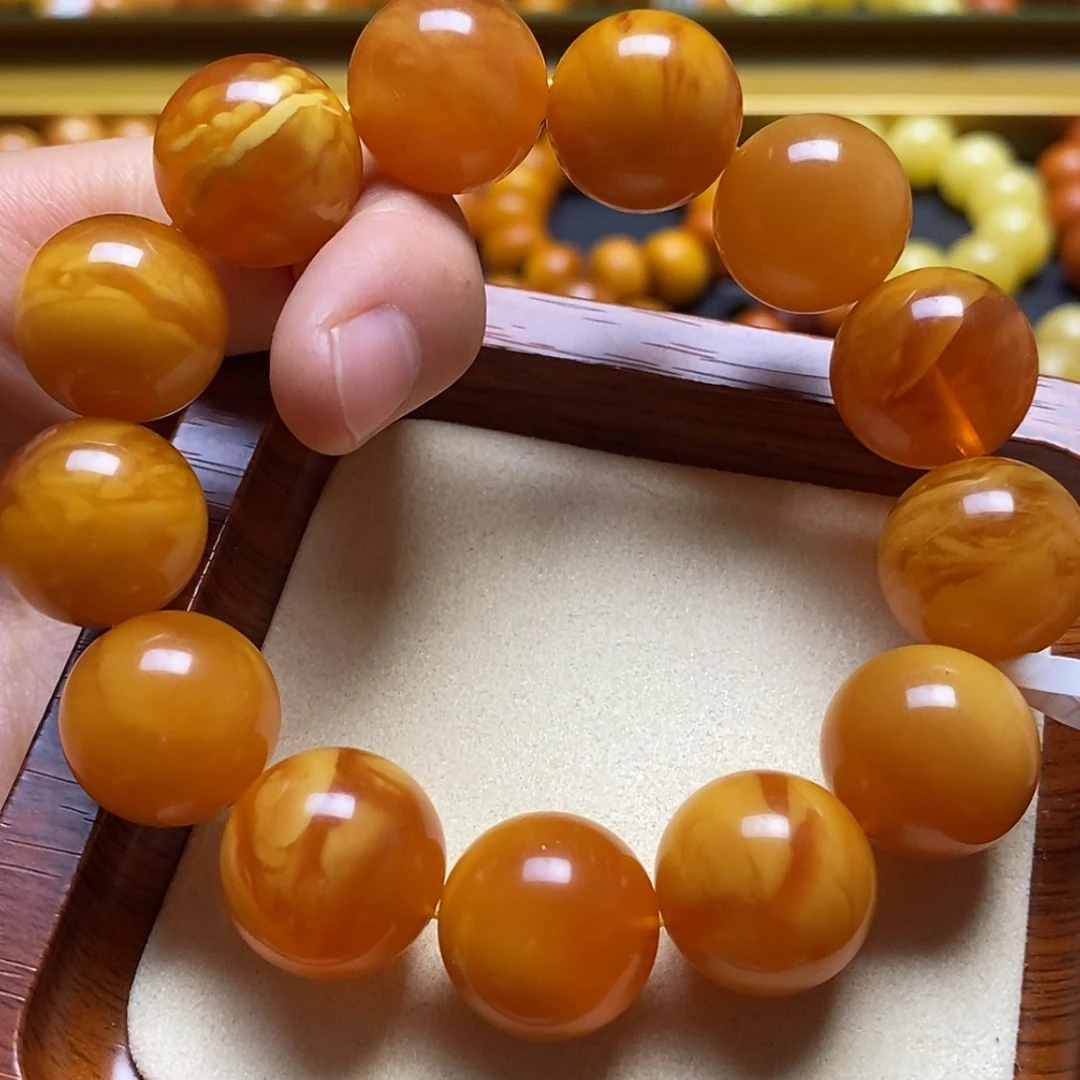 【闪购商品】蜜蜡手链未镶嵌手串
