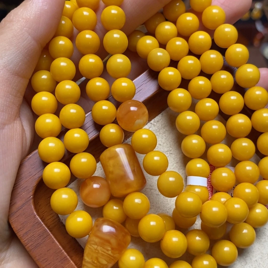 【闪购商品】蜜蜡手链未镶嵌手串