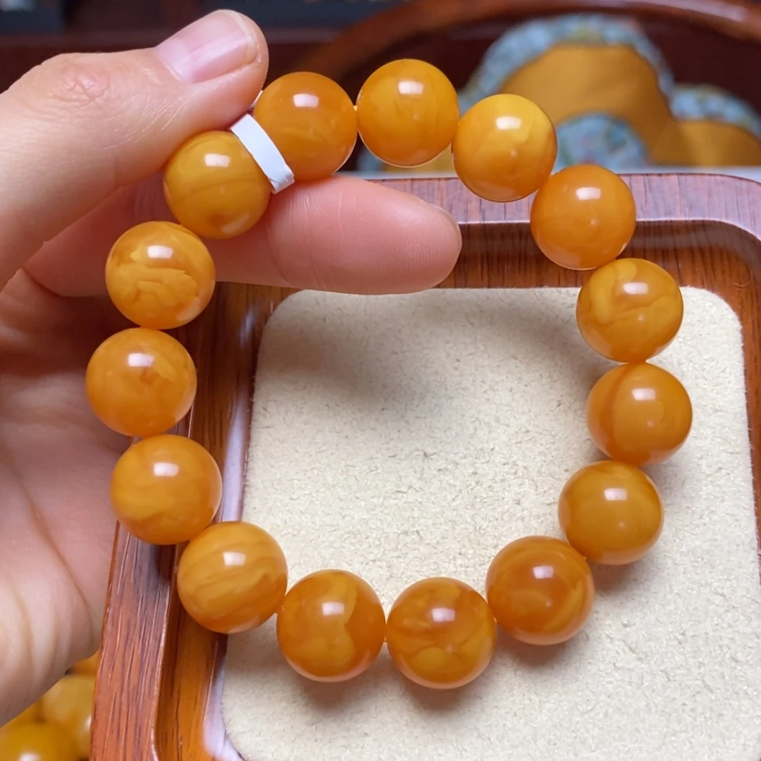 【闪购商品】蜜蜡手链未镶嵌手串