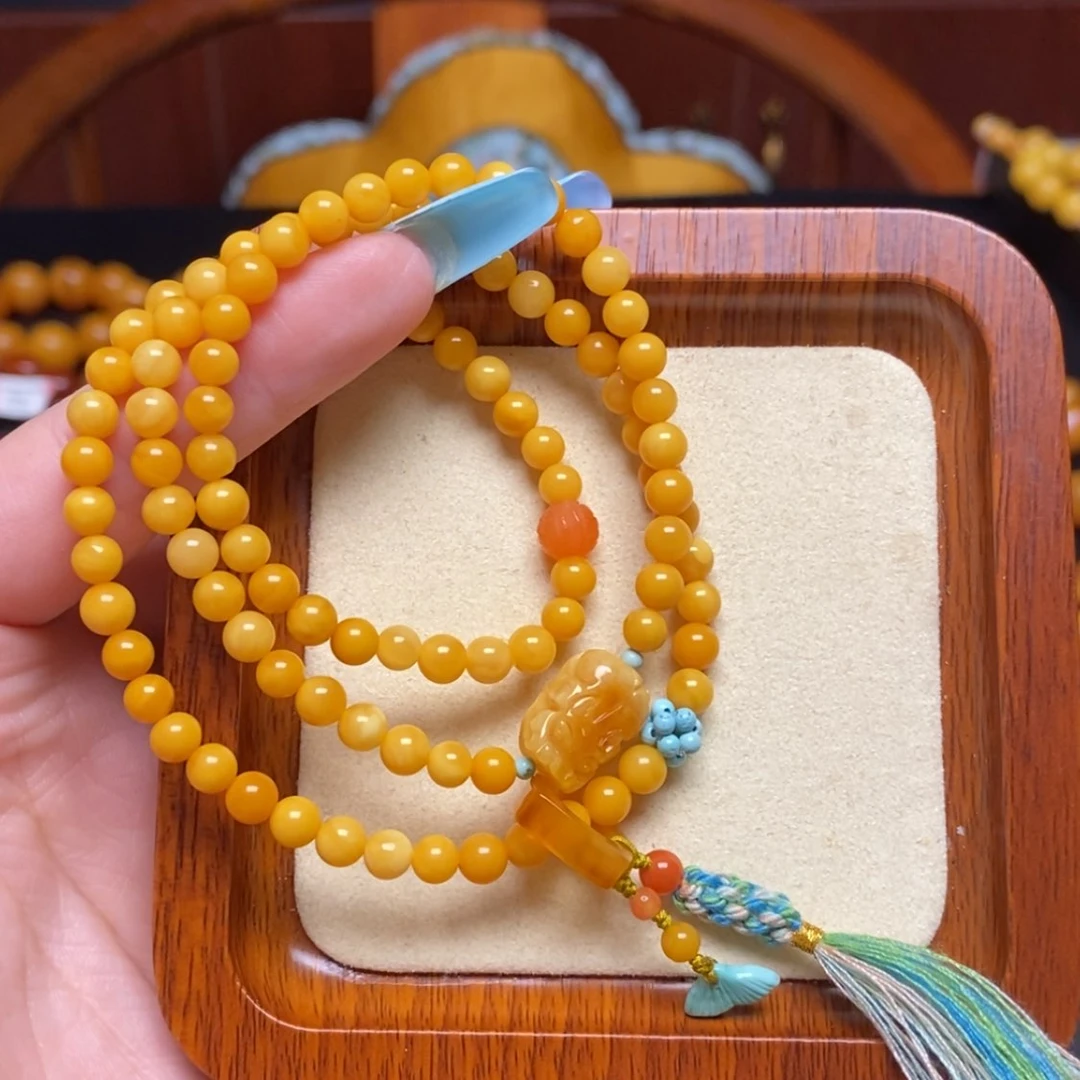 【闪购商品】蜜蜡手链未镶嵌手串