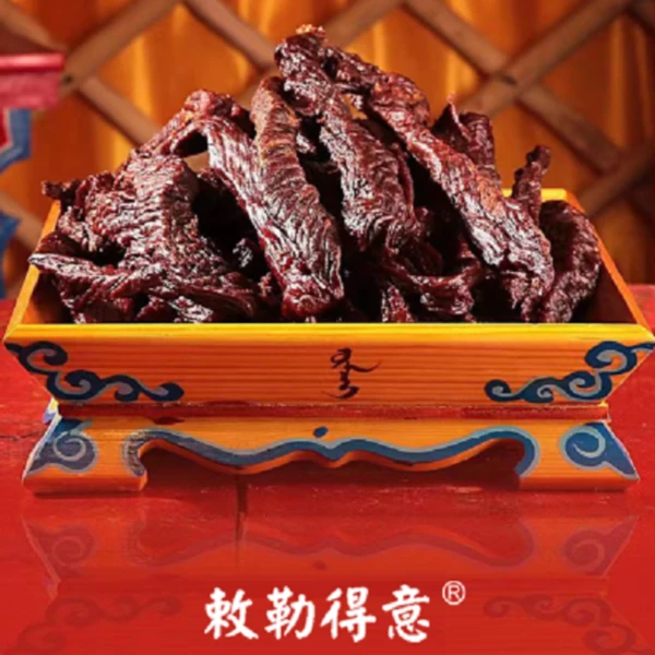 敕勒得意风干果木炭烤牛肉干i