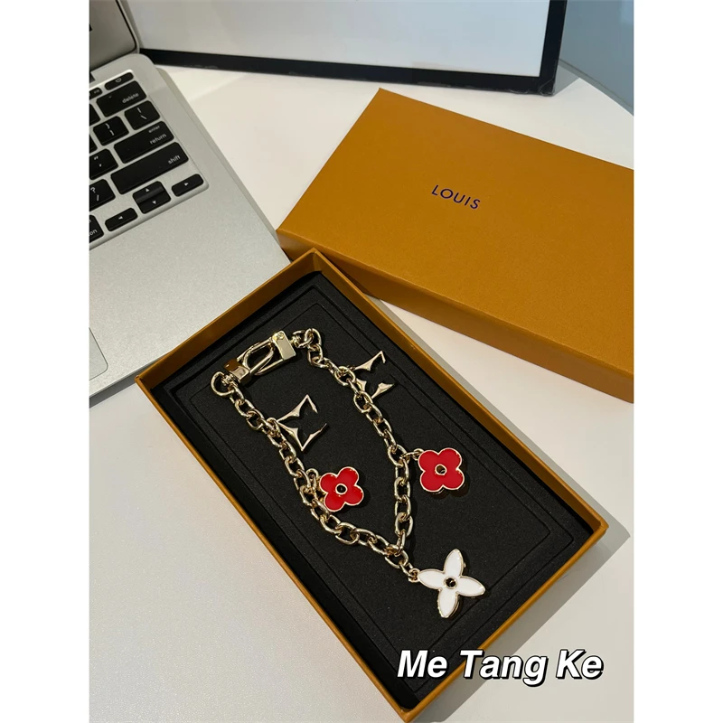 【新年高定立体四叶草链条】高品质链条挂绳红色通用型号
