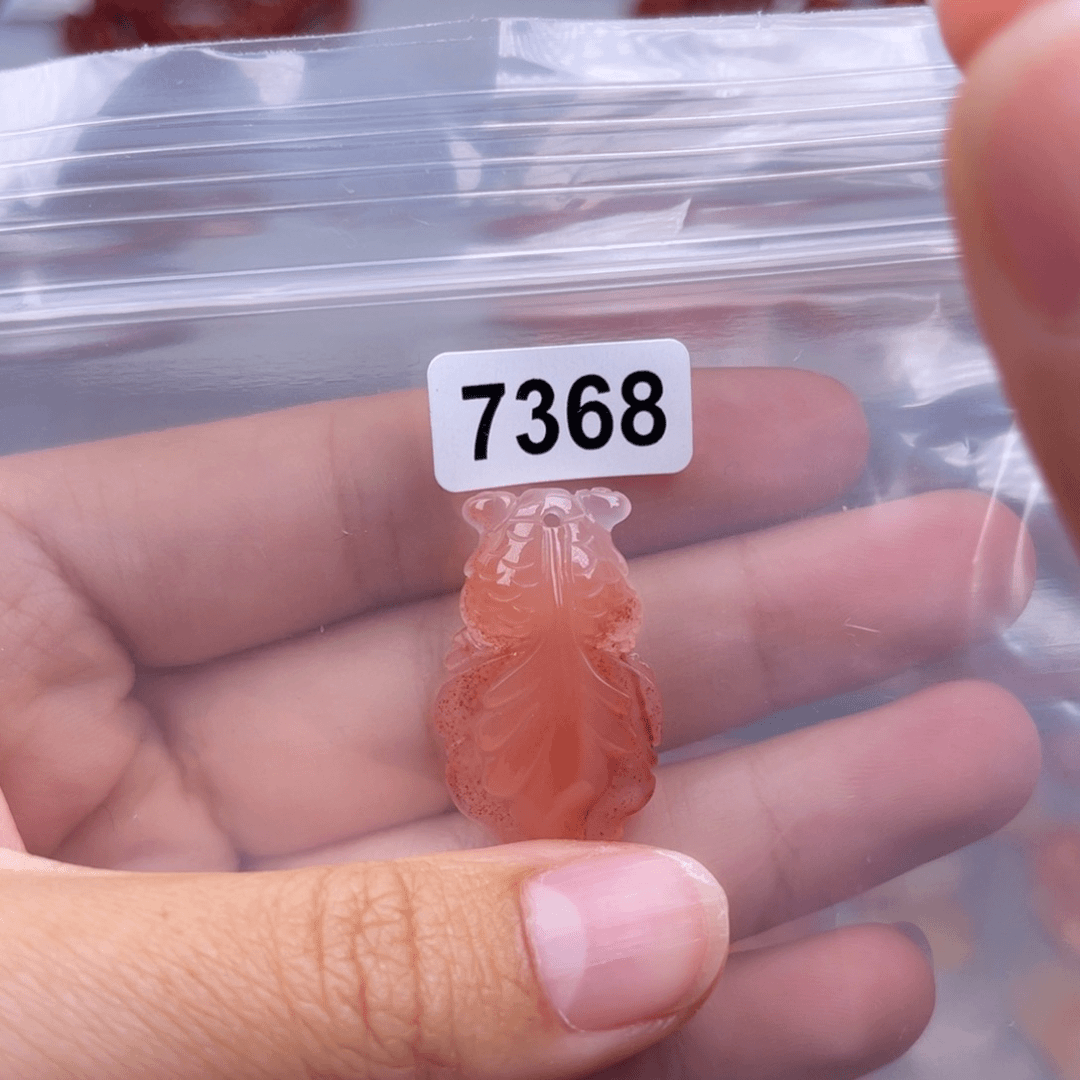 南红玛瑙小件7368未镶嵌