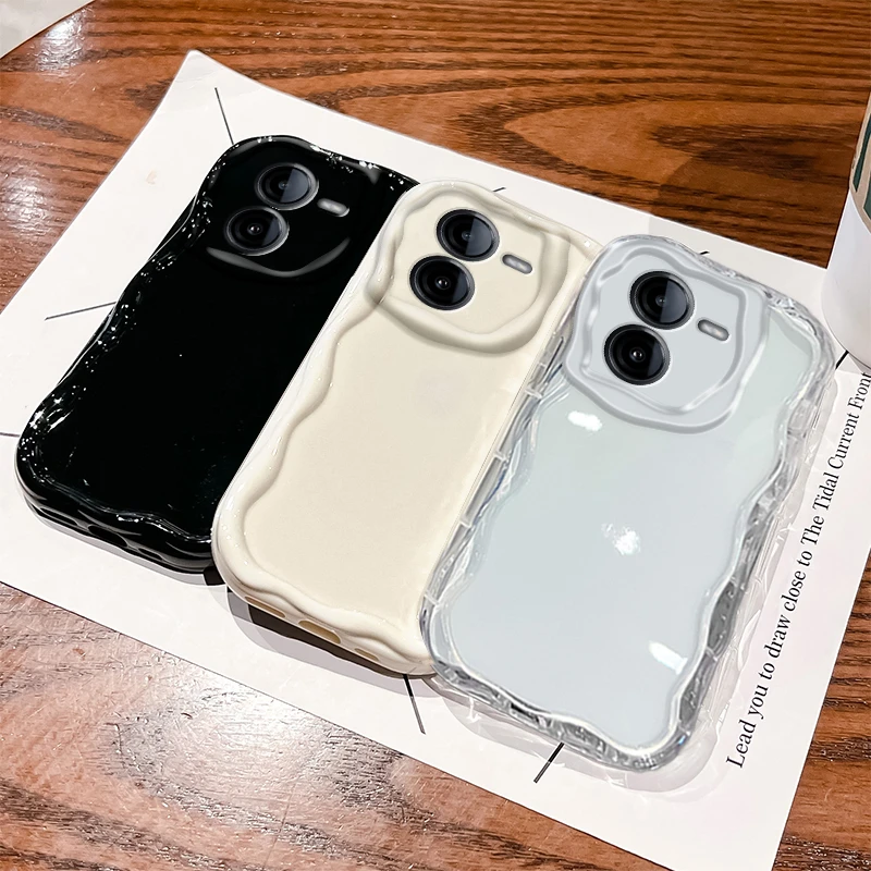 奶油VIVO Y78T 5G手机壳VIVOY78T透明男女全包防摔套包防摔软套新