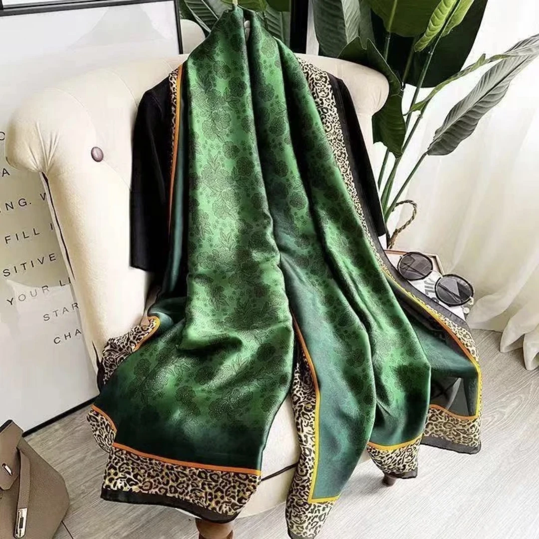 【绿野仙踪】防晒女丝巾纱巾洋气时尚百搭春夏季围巾披肩外搭气质