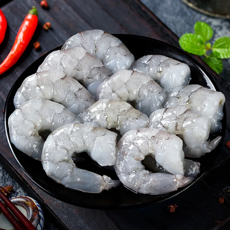 虾仁1【品质大虾仁】新鲜海虾仁 每包500G 开背去虾线 白虾青虾海鲜