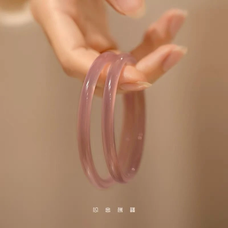 荆棘玫瑰叮当镯一步一响手镯新款古风配饰禁步小红书闺蜜同款手镯