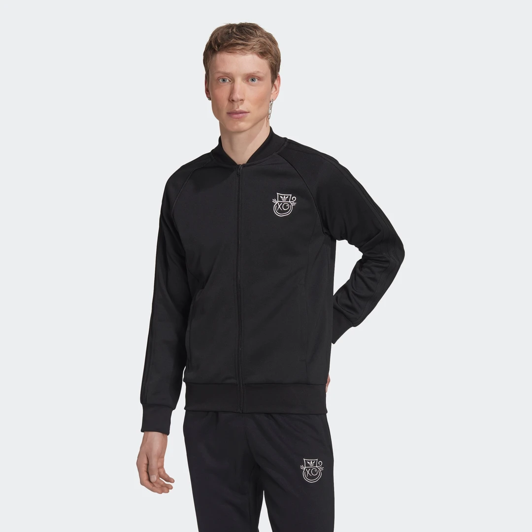 阿迪达斯百搭简约男子运动休闲夹克保暖外套 AS SST TT HL9235