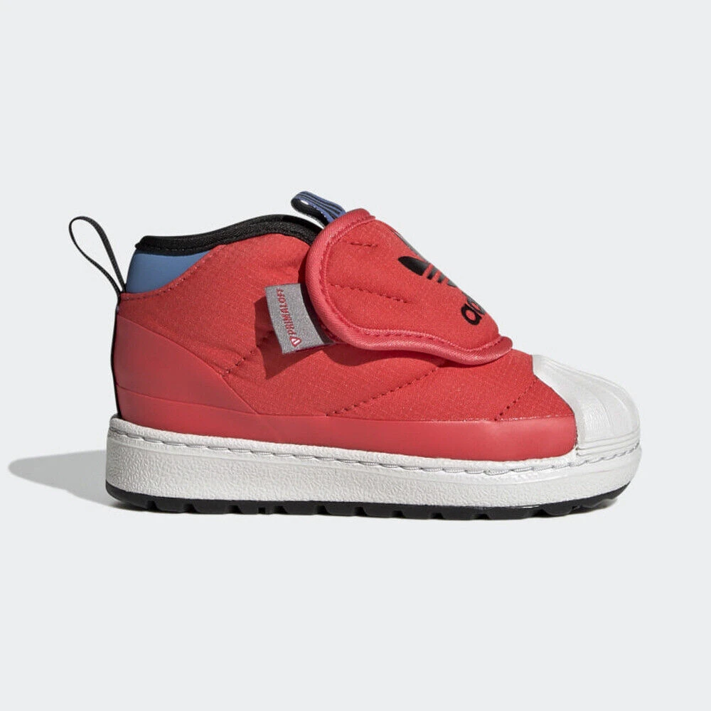 【推荐】阿迪达斯童婴童鞋运动贝壳头SUPERSTAR 360 BOOT I 3974