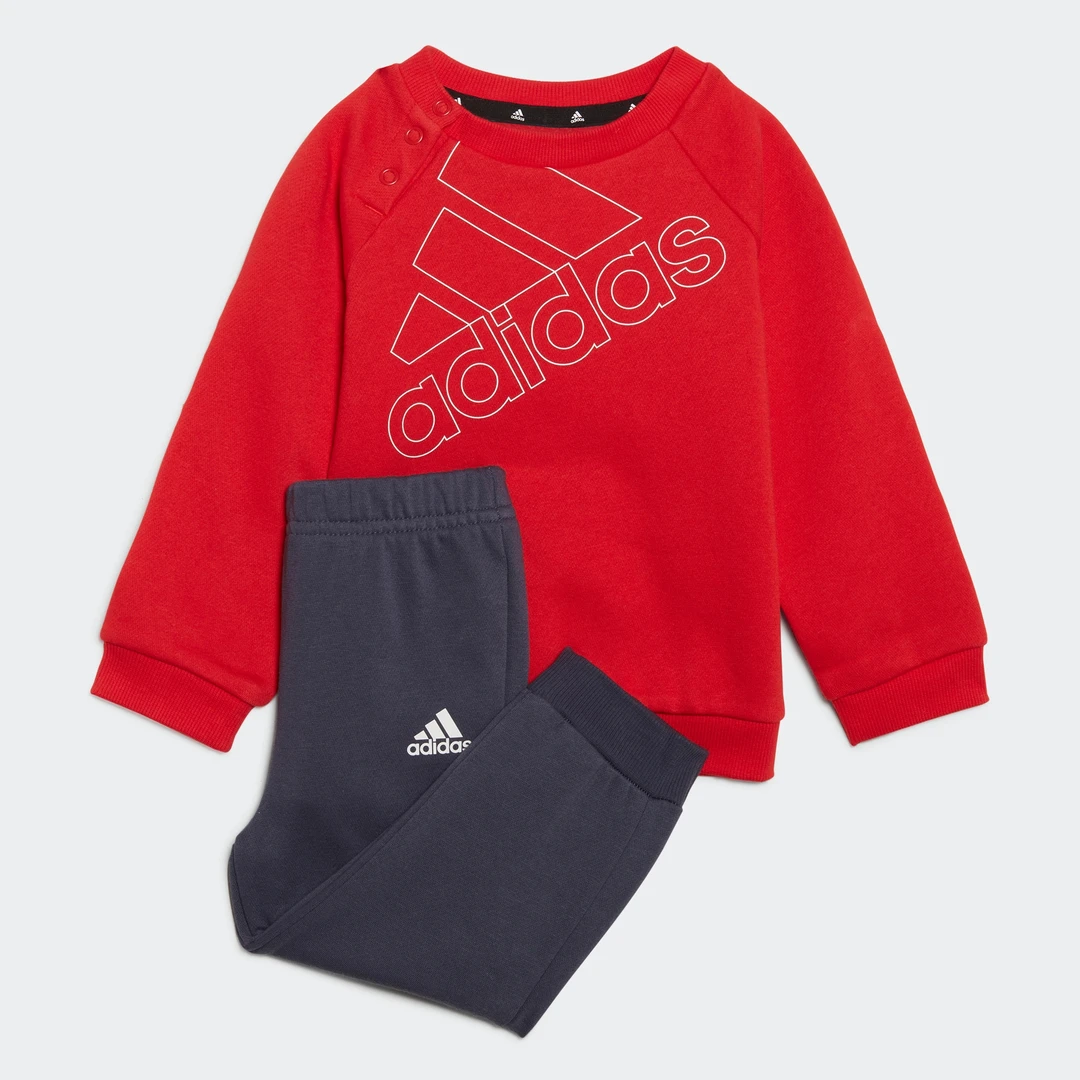 Adidas/阿迪达斯春季新款婴童运动休闲长袖套装 H65820