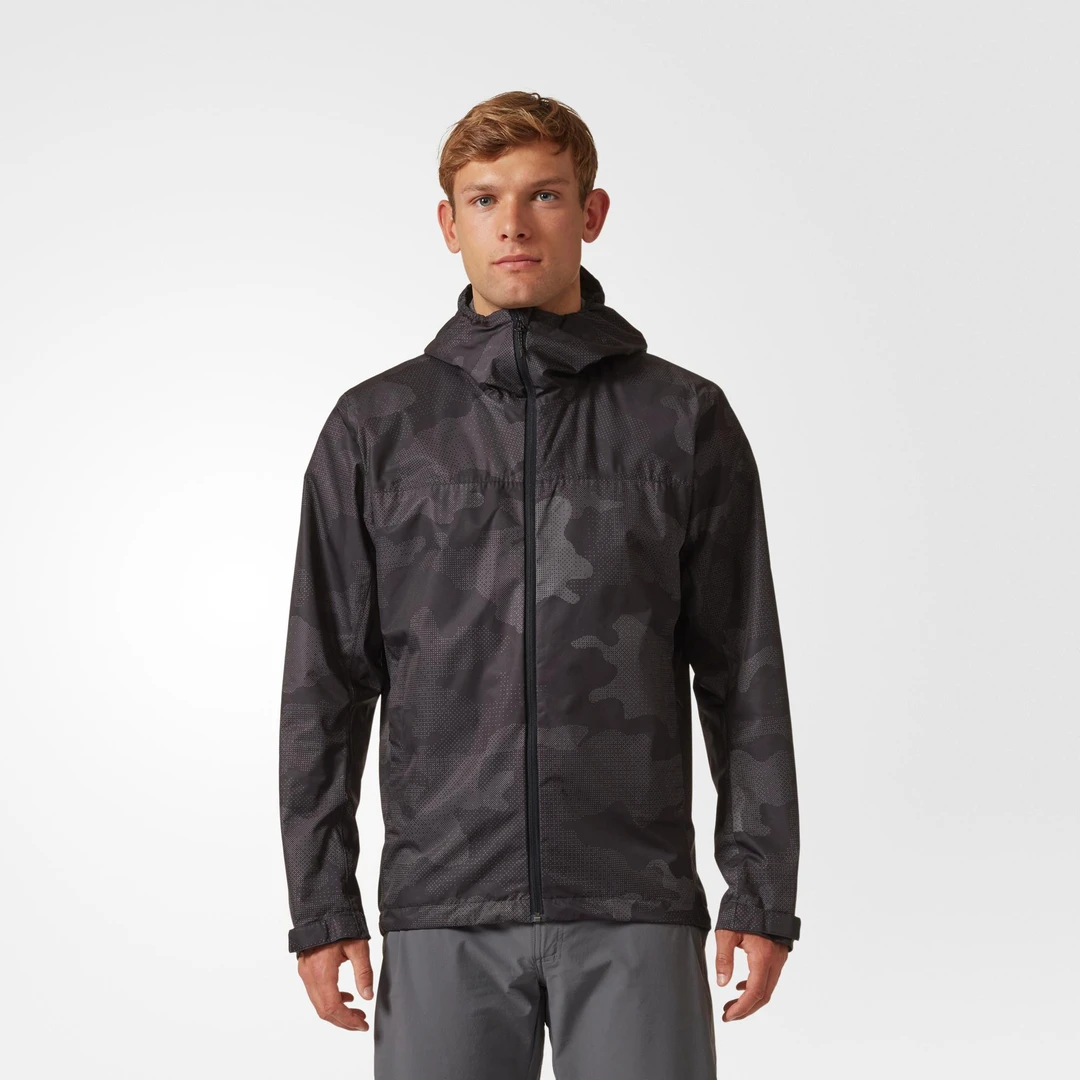 阿迪达斯男服外套男运动休闲WANDERTAG J AOP BS2473