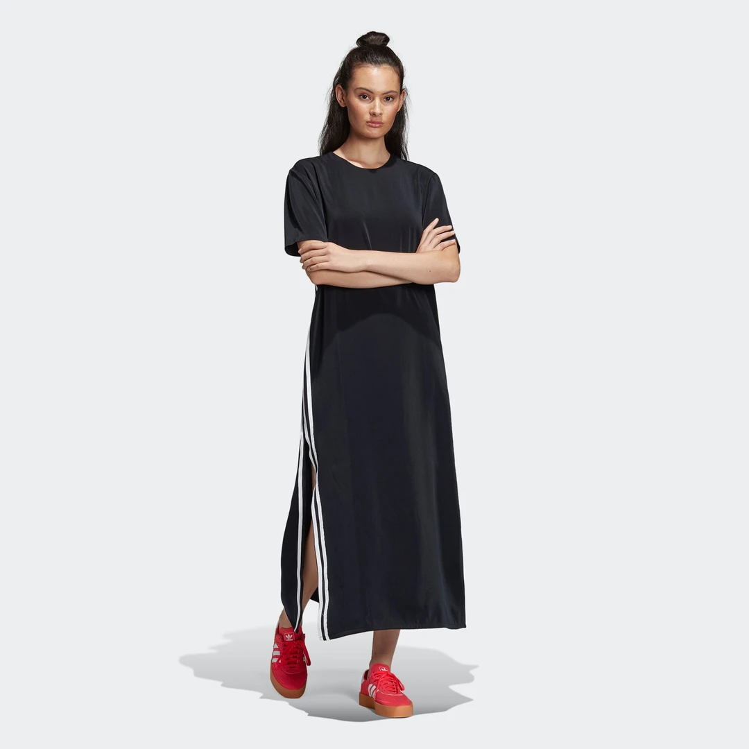 阿迪达斯女服连衣裙女运动休闲DRESS DU7256