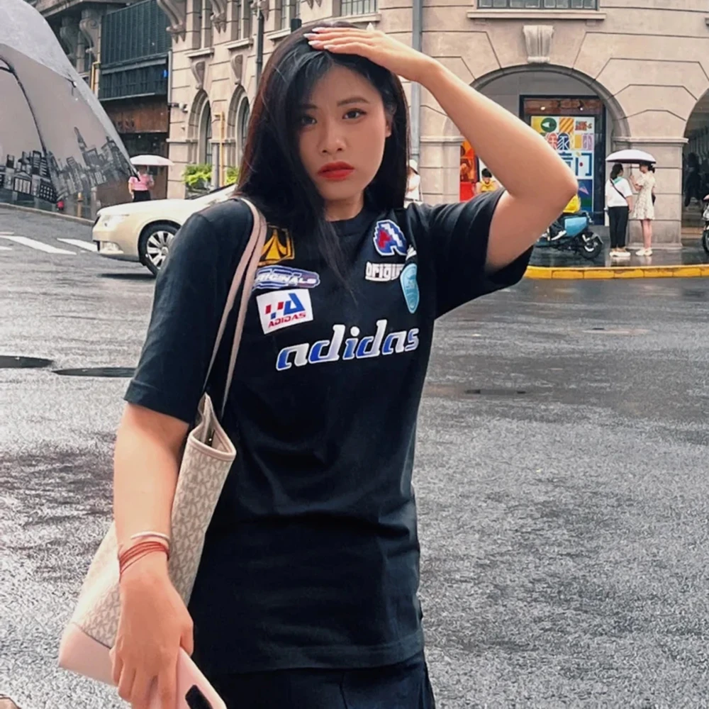 【推荐】阿迪达斯短袖三叶草男运动休闲印花宽松T恤Pack Tee 4743