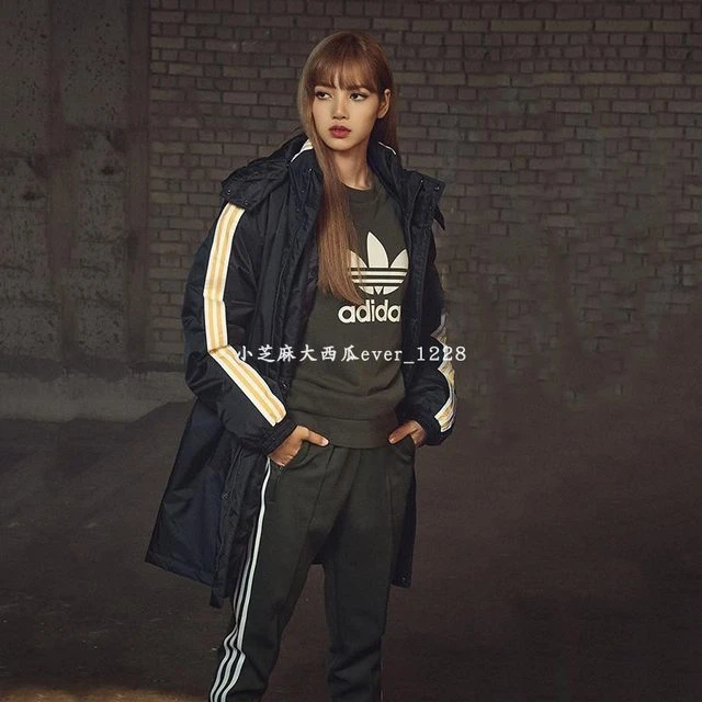阿迪达斯三叶草Adidas女棉服冬季连帽宽松时尚SST STADION DH4567