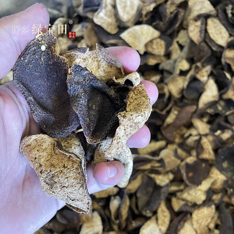 2012年单片碎片新会梅江陈皮冬后皮陈韵醇厚煲汤产地直销