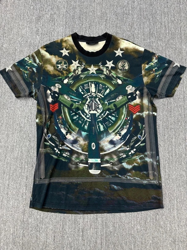95新 Givenchy/纪梵希 xxs码 纪梵希 飞机短袖 95新