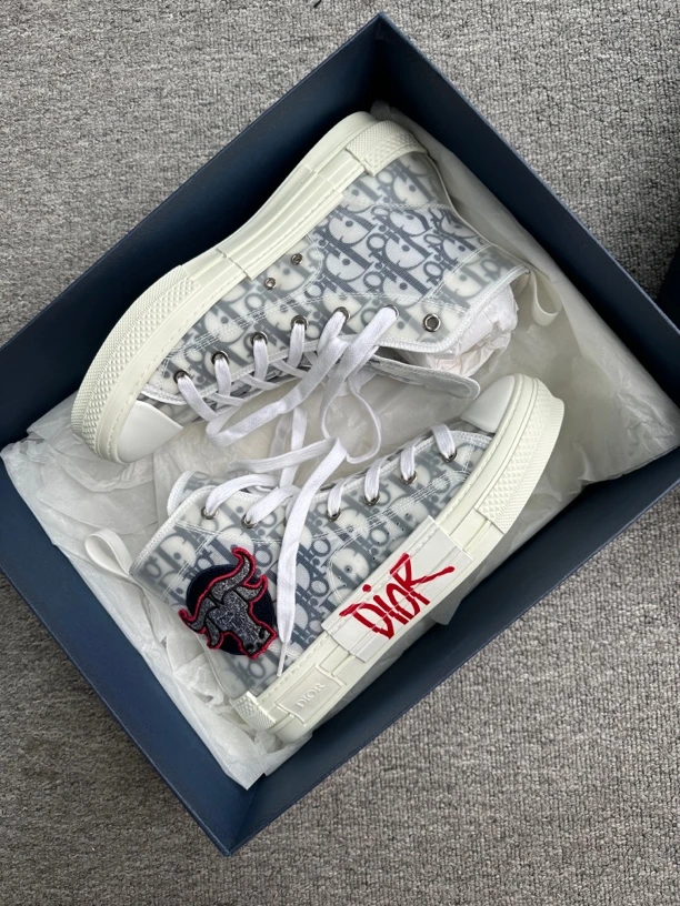 40 全新原盒 Dior b23 牛年 休闲鞋