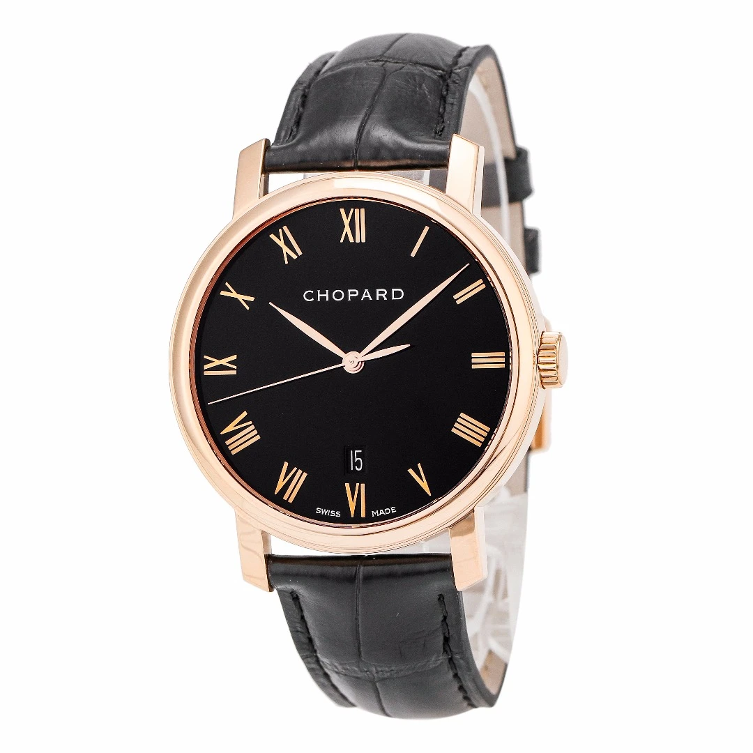 95新 Chopard/萧邦 经典161278-5003自动机械男表40mm玫瑰金
