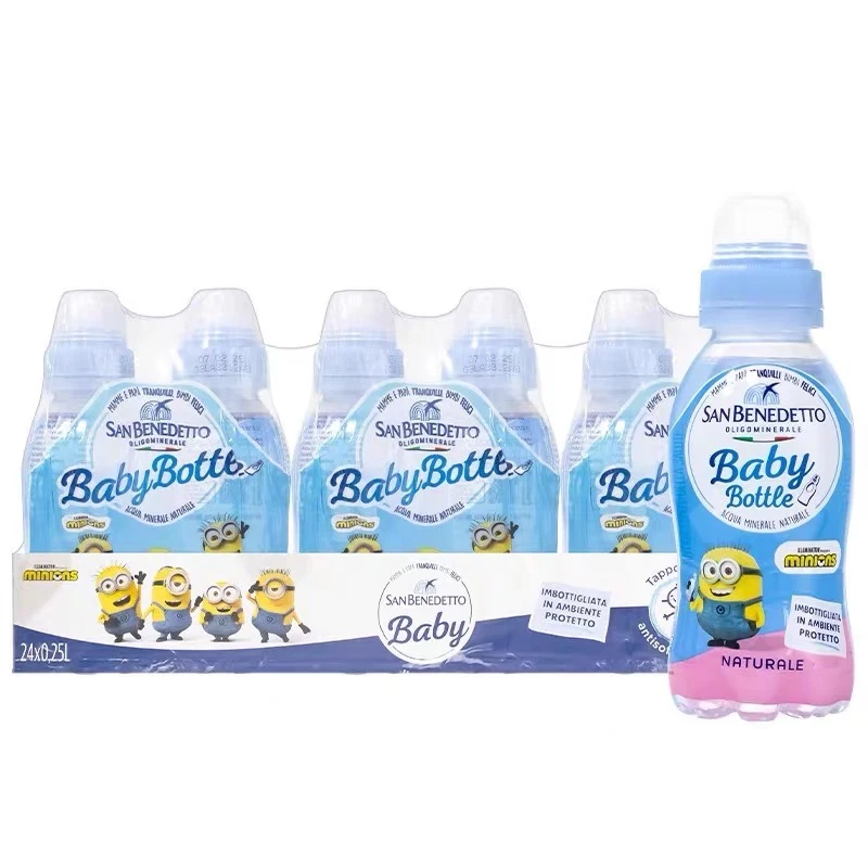 圣碧涛250ml*24瓶整箱批发sanbenedetto天然矿泉水儿童水婴儿水
