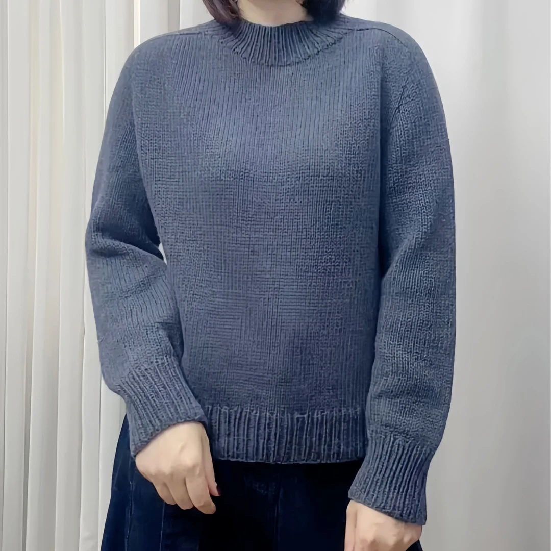 【暖阳】套头圆领衫精品羊毛线手工编织线材