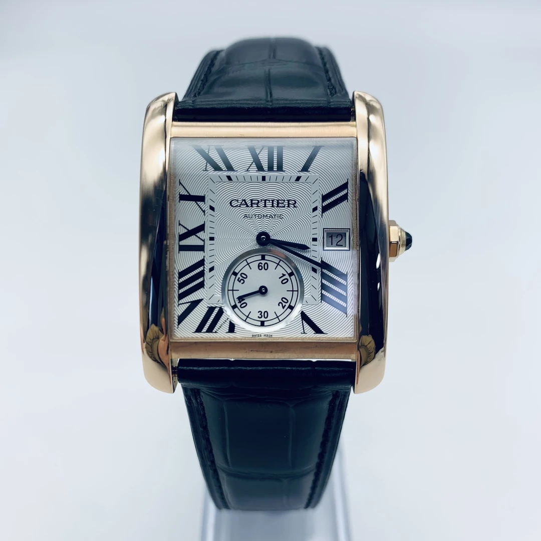 95新  卡地亚坦克系列 表径34*43MM 机械