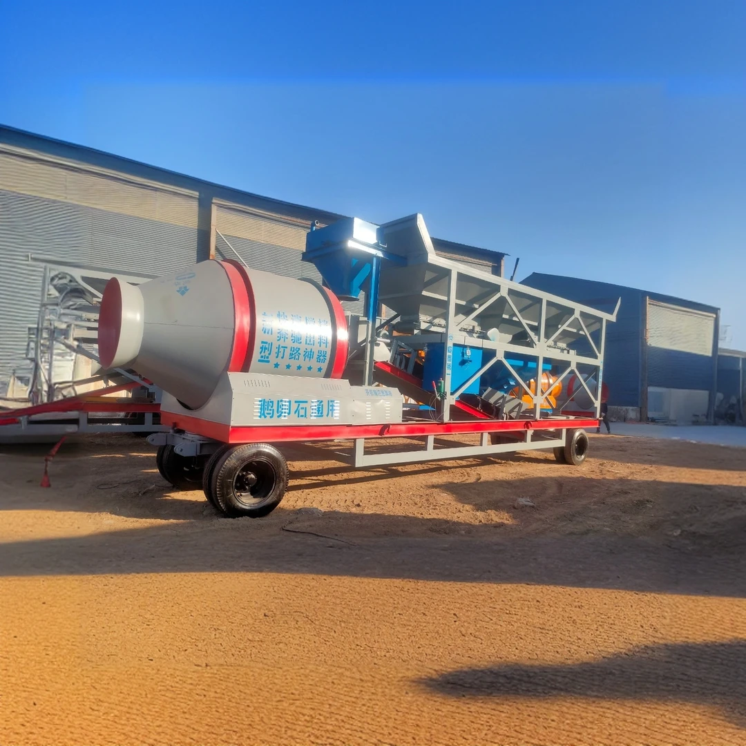 JZM滚筒移动搅拌站