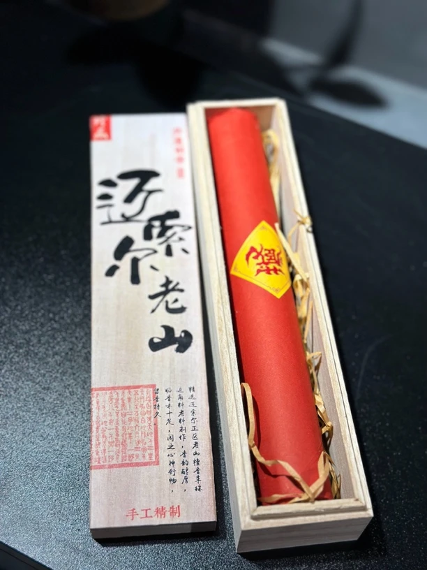 徐书建工作室-印度老山檀香线香礼盒（100克）