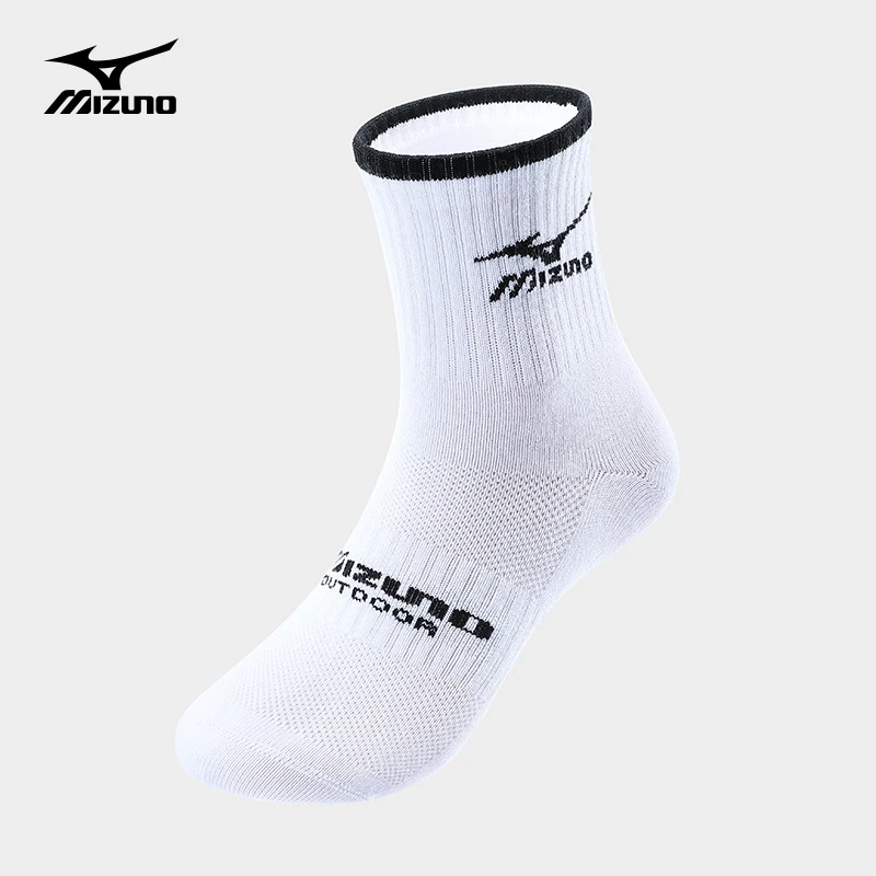 Mizuno/美津浓户外运动袜男女士透气运动袜子抗菌防汗袜A2CXA906