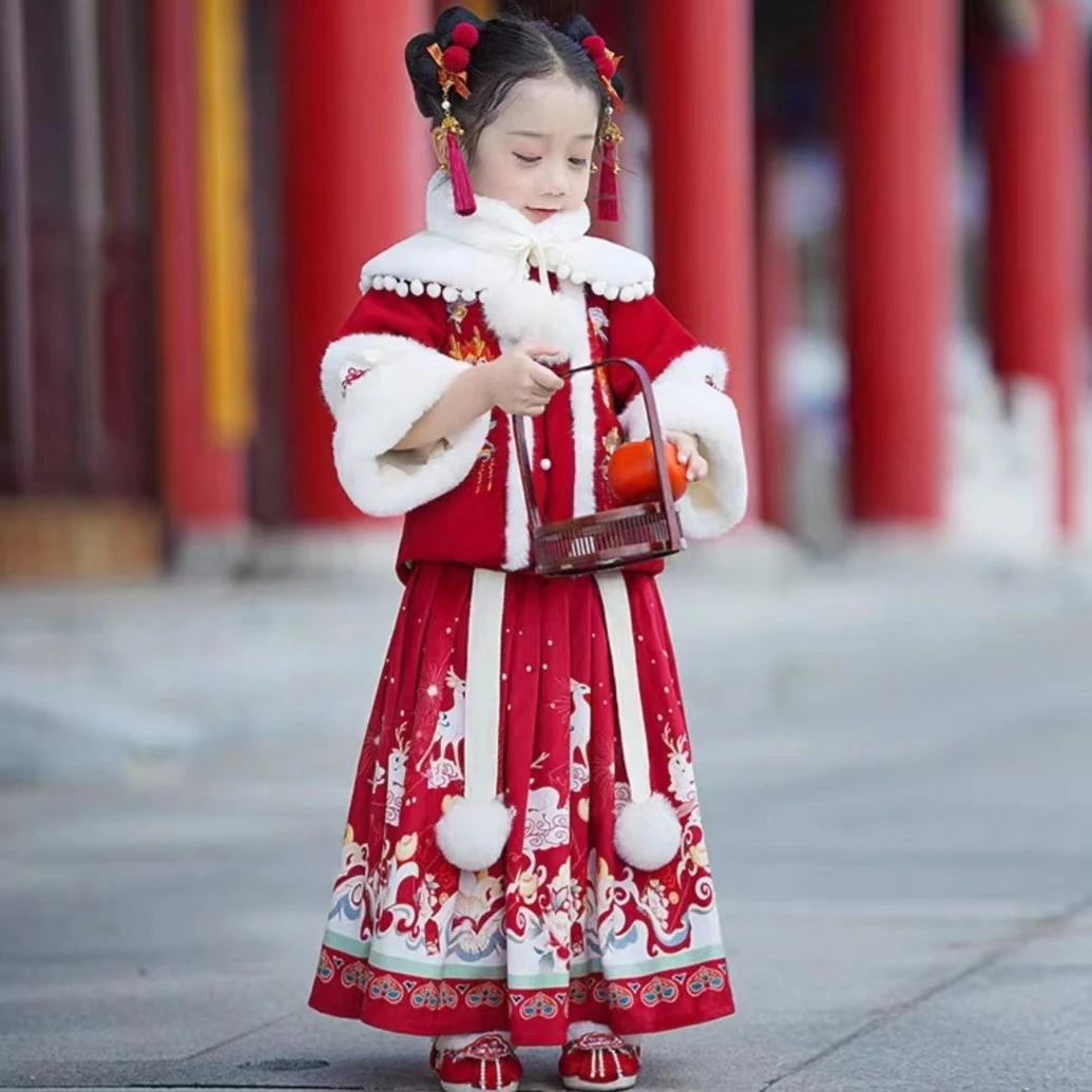 【0065-0999】千款爆款王炸福利儿童套装汉服女童古装唐装中国风