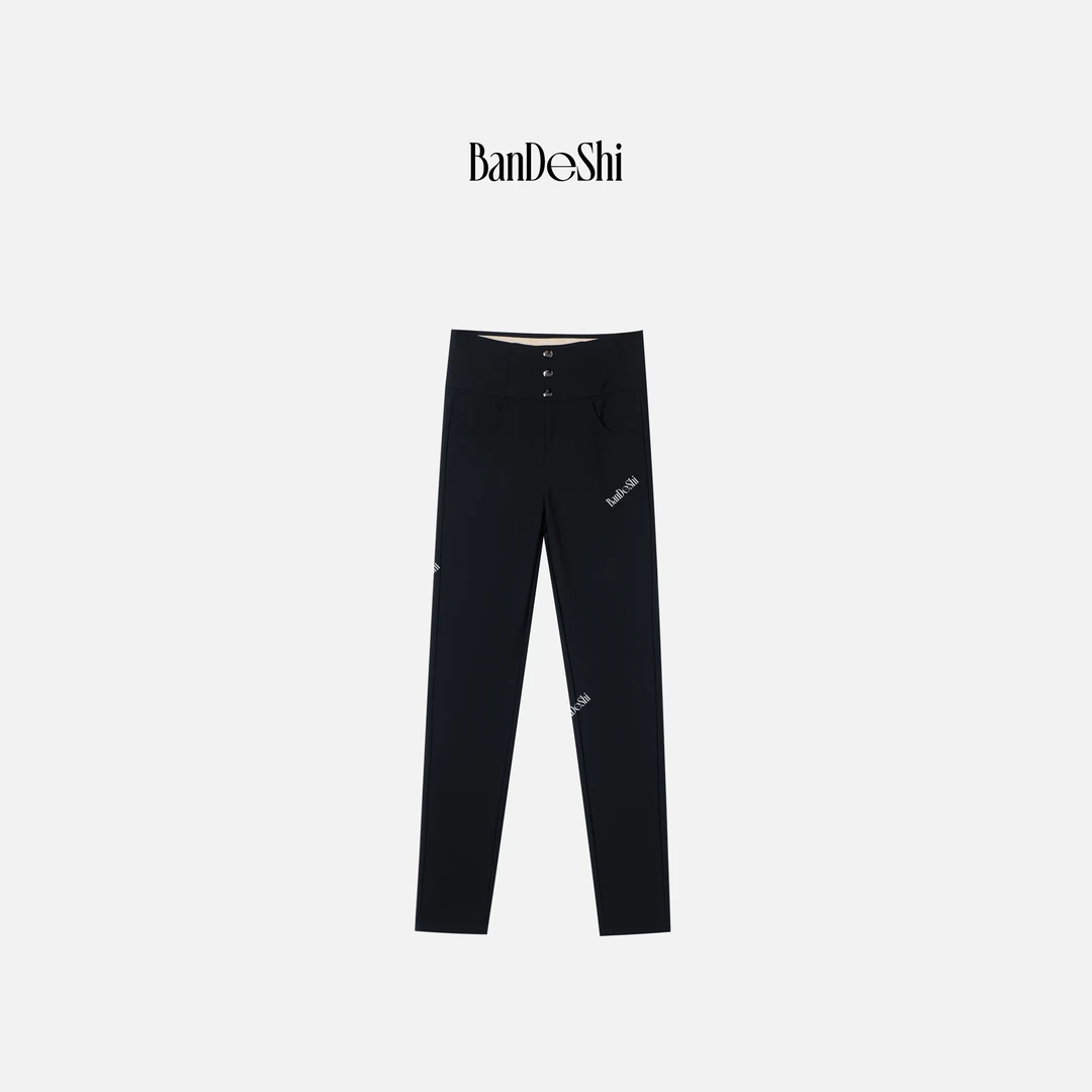 【C1352】#班德施-新款时尚休闲舒适女装冬款洋气百搭显瘦鹅绒裤女