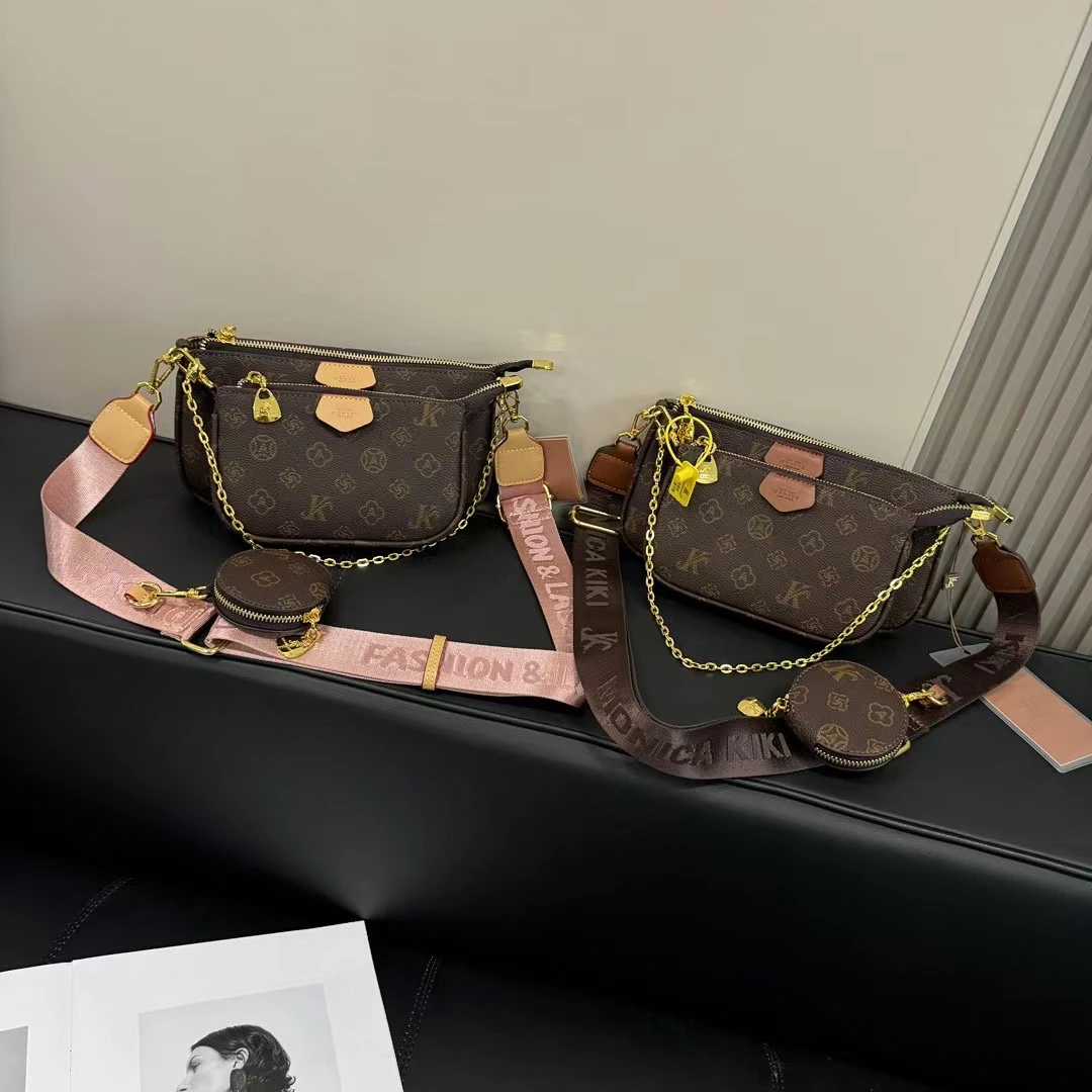 新款小众品牌单肩斜挎包（五合一麻将包）