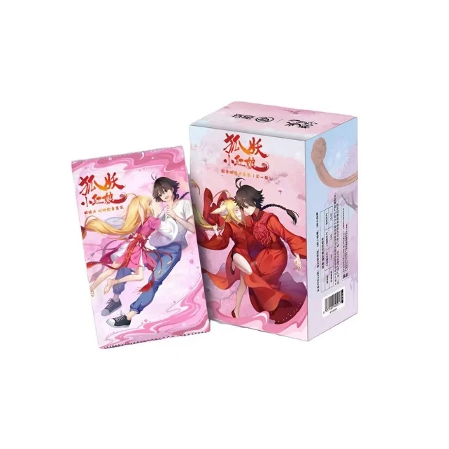遇意正版狐妖小红娘吧唧明信片盲袋【潮玩盲盒周边动漫谷子徽章】