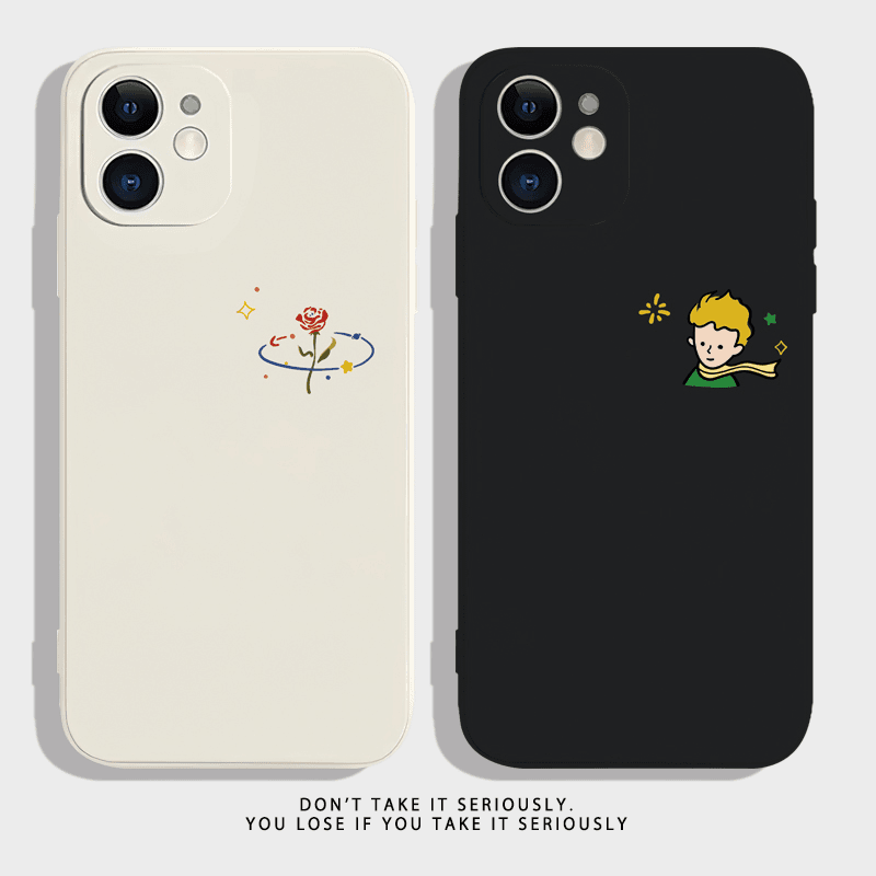 玫瑰小王子~苹果/华为/vivo/小米/oppo手机壳新款iPhone15情侣13