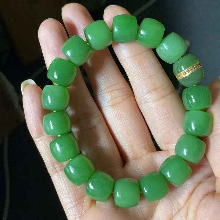 和田玉手串未镶嵌