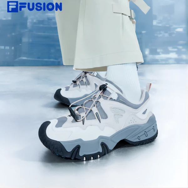 斐乐潮牌KRIPTONITE情侣款复古潮鞋春新户外休闲鞋 T12W/M411603F