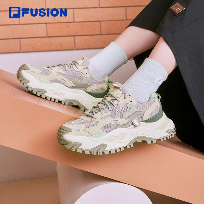 【跑者美学】FILAFUSION女鞋休闲鞋厚底老爹鞋