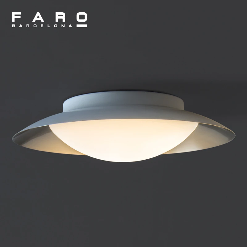 led吸顶灯卧室灯 圆形现代简约灯饰 小客厅灯具吸顶灯