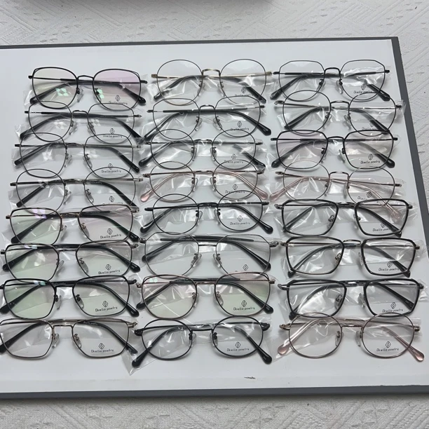 复古眼镜女款百搭变色平光