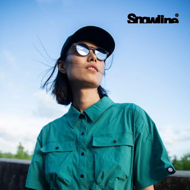 Snowline雪线夏季INS风简约机能风收腰风衣裙轻弹速干防水女款