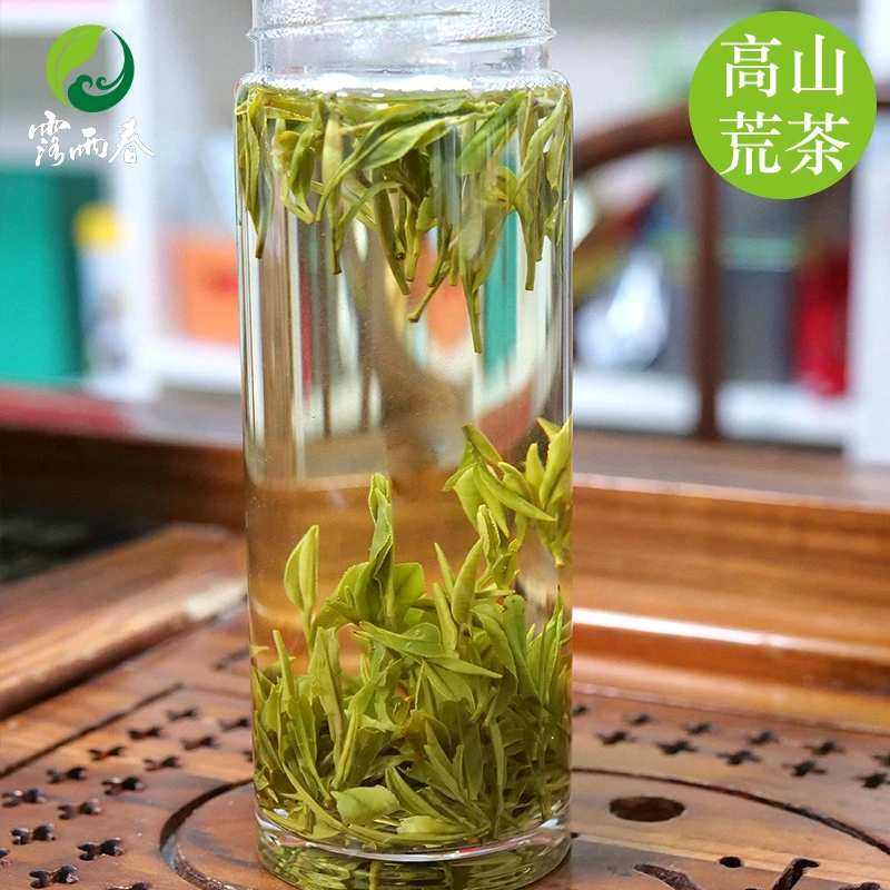 露雨春【2023新茶】春茶口粮茶金寨野茶毛峰高山荒野绿茶生态野茶