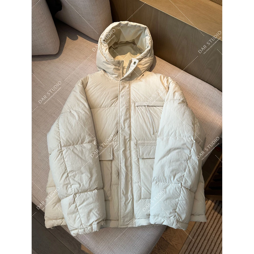 【211g】DAR STUDIO 深圳货【冬日街灯】95白鸭绒冬季连帽羽绒服86133