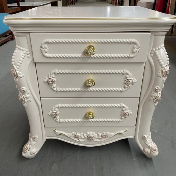 G101床头柜橡木实木600*480*600