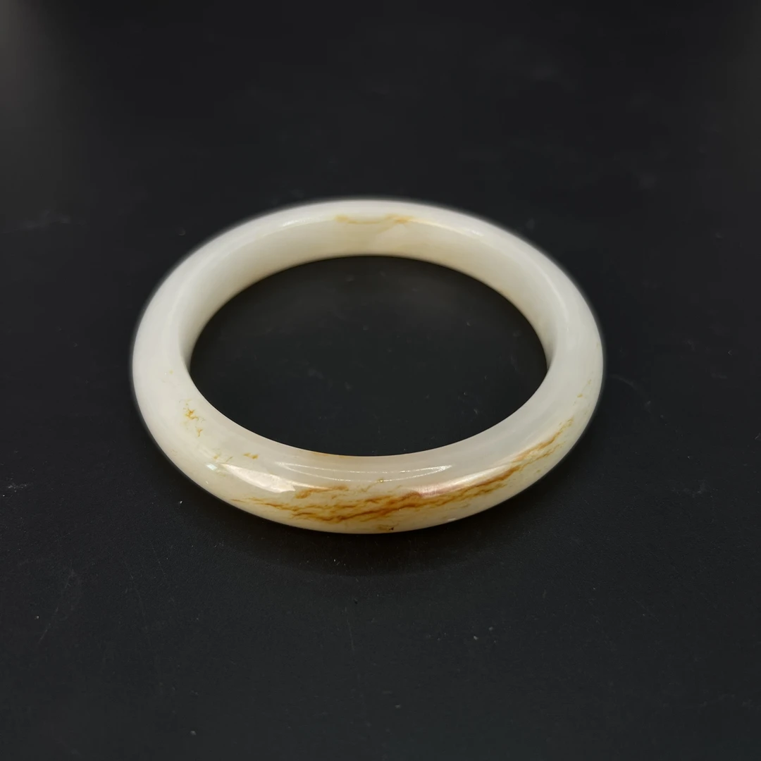 民国和田玉手镯/ DL517778/ 古玩/收藏/德州文物