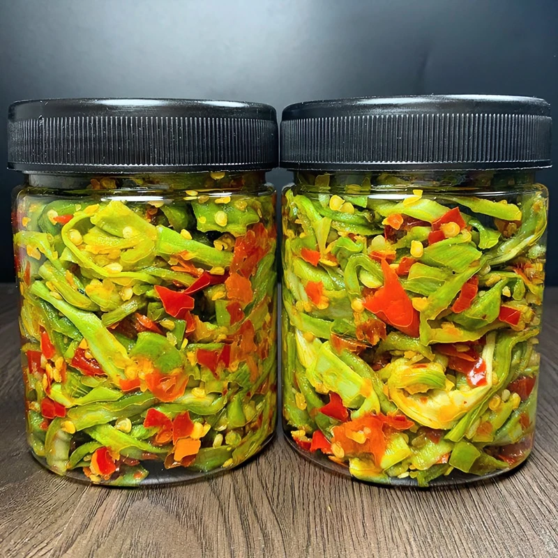 香辣莴笋片超脆下饭菜爽口菜莴苣瓶装即食酱菜脆嫩莴笋辣椒酱神器