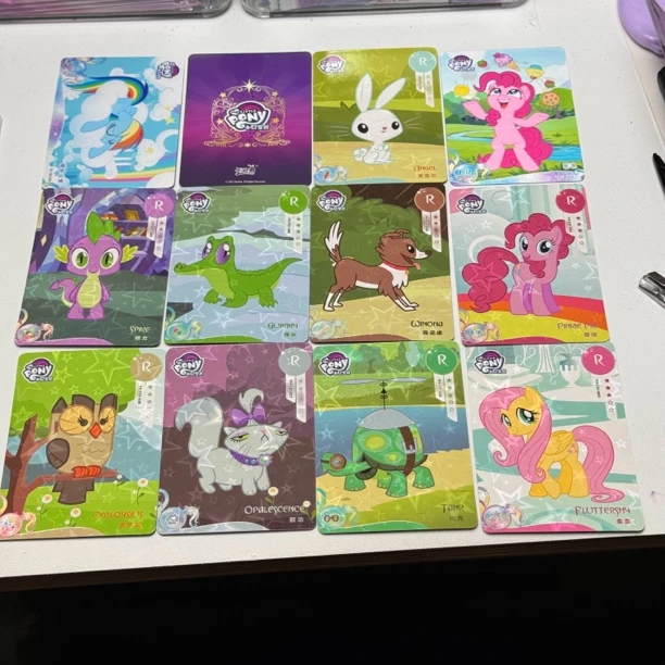 【单卡】小马宝筣彩虹包一弹带标普卡动物卡辉一弹带标HR卡晚安系莉