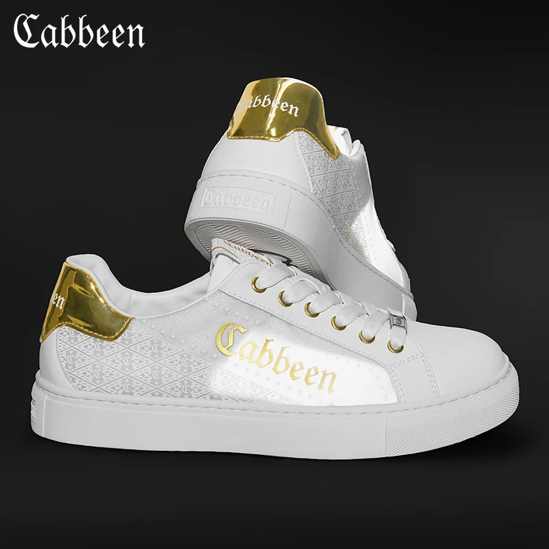 卡宾男鞋鞋子时尚百搭休闲鞋透气夏季运动鞋男式潮鞋板鞋小白鞋男