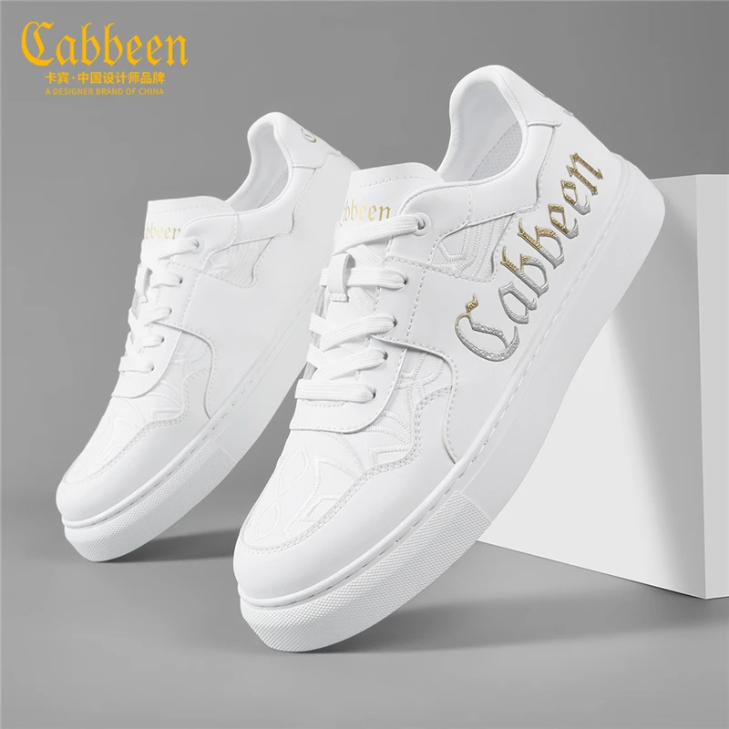卡宾男鞋正品透气鞋子时尚潮鞋春季低帮简约男士休闲耐磨百搭板鞋