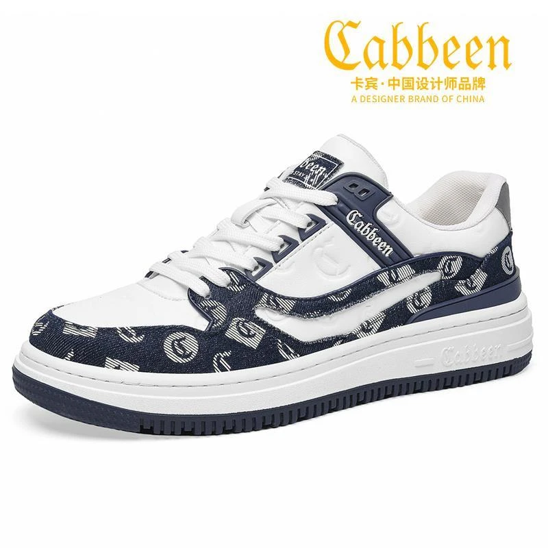 Cabbeen/卡宾男鞋板鞋运动男士休闲春秋款2023新款男生潮牌鞋子