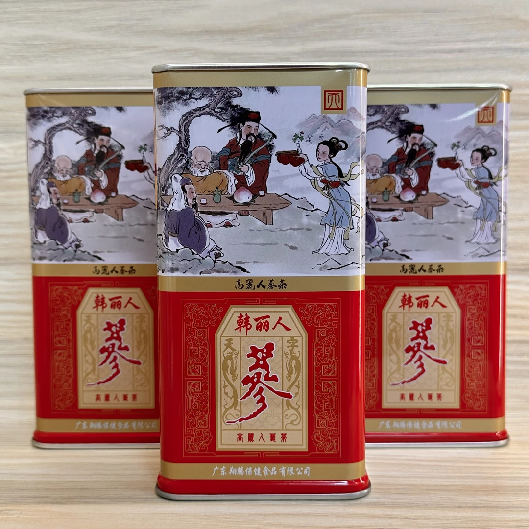 高丽参袋泡茶纯足五年天字号高丽参制作无任何添加XZY