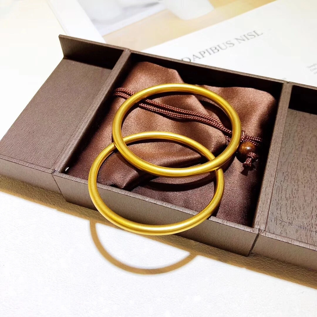 经典手镯素圈实心贵妃镯 合金手镯